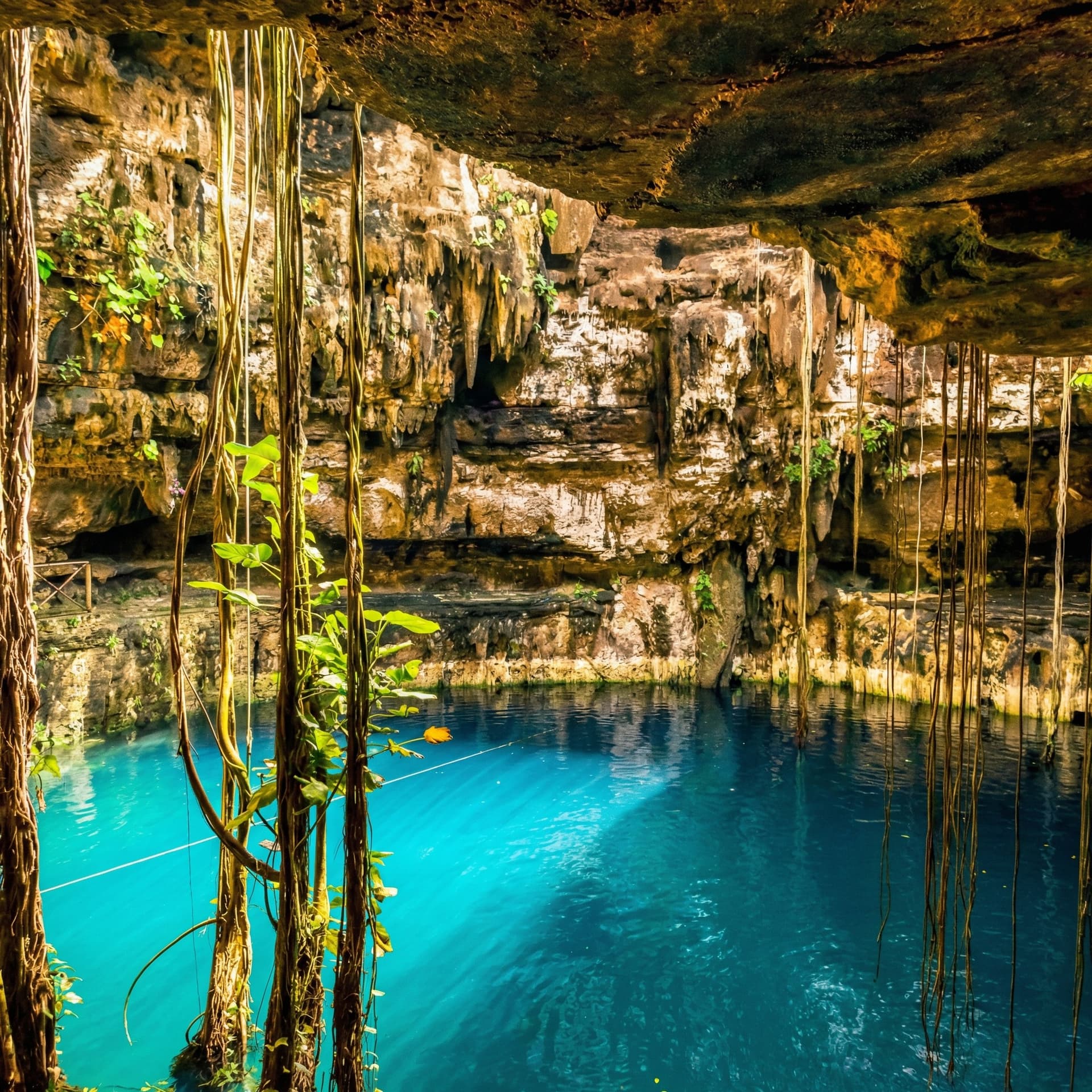 Cenote Blanca Flor — Intermediate level cenote diving in Mexico